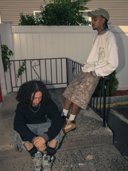 OX16 Digital Camo Baggy Denim Jorts (1)