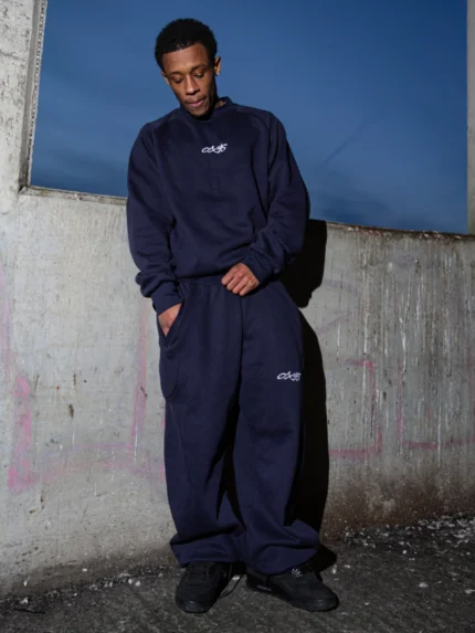OX16 Navy Script Heavyweight Sweatset